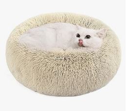 Cama con capucha para gatos